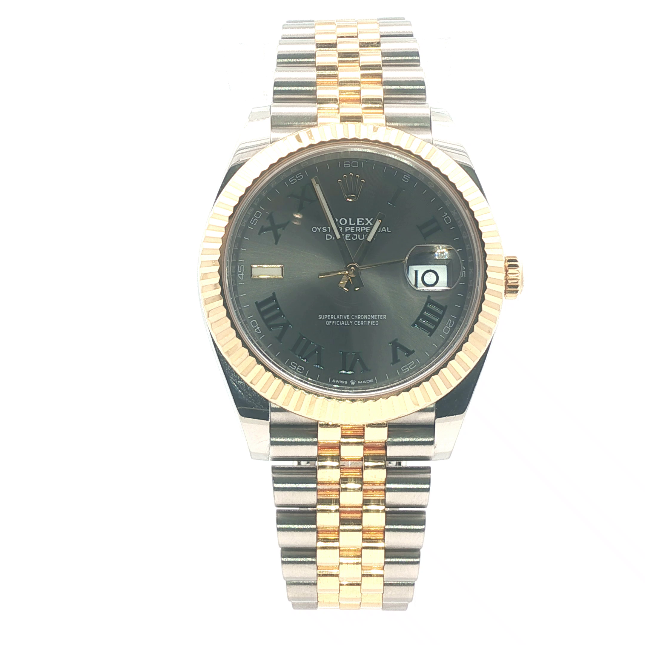 Pre Owned Rolex Datejust “Wimbledon Dial” – 126333 (2022 | Box &amp; Papers) | 41mm | Automatic - Goldbank Jewellers