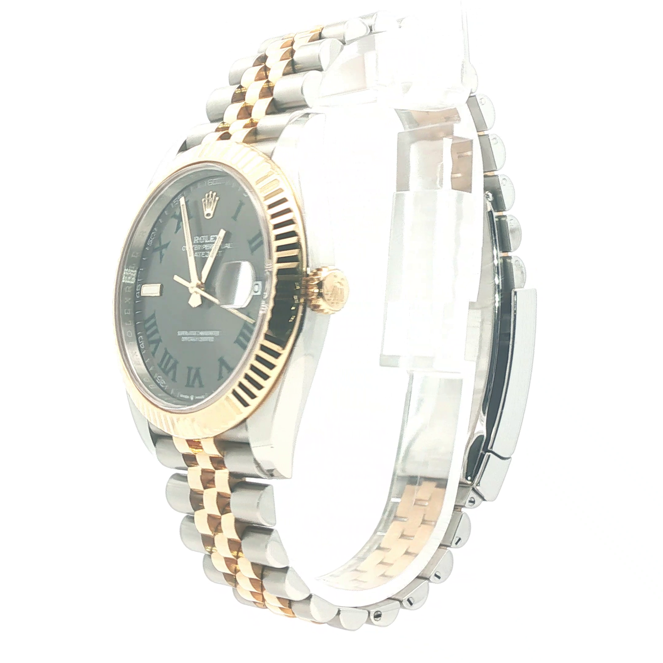 Pre Owned Rolex Datejust “Wimbledon Dial” – 126333 (2022 | Box &amp; Papers) | 41mm | Automatic - Goldbank Jewellers