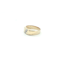 Size S - Pre Owned - 9ct - Stone Set Signet Ring - ( 2.51g ) - Goldbank Jewellers