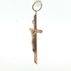 2.25" x 1.25" - Pre Owned - 9ct - Crucifix Cross - ( 2.81g ) - Goldbank Jewellers