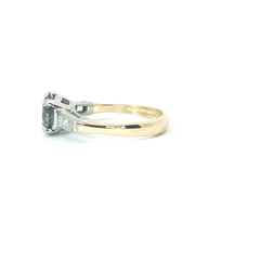 18k 1.5ct centre diamond (1.8tcw) solitaire