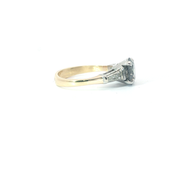 18k 1.5ct centre diamond (1.8tcw) solitaire