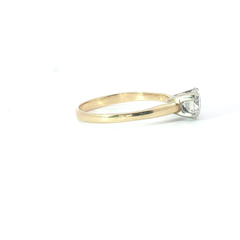 18k 1ct diamond solitaire