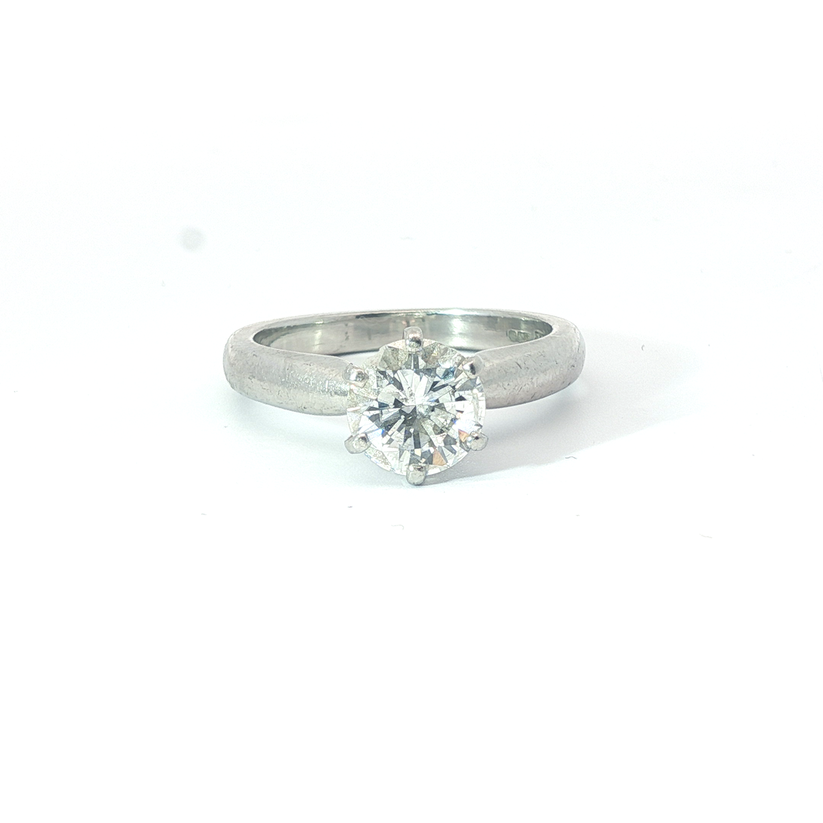 Platinum 1.08ct Solitaire 6 Claw