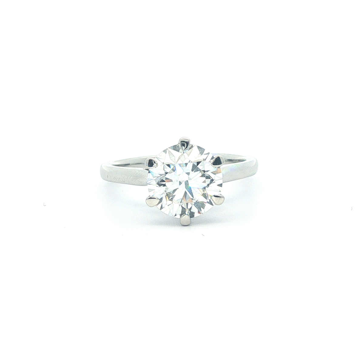 Platinum Diamond Solitaire 2.04ct (LAB-GROWN) D VVS1