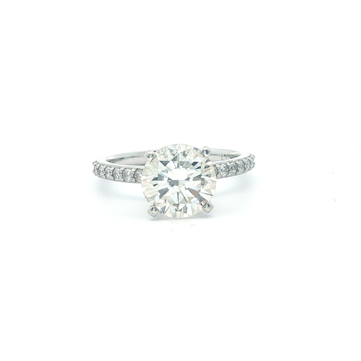 Platinum Diamond Solitaire 2.04ct (LAB-GROWN)J- VS1