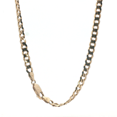 20" - Pre Owned - 9ct - Flat Curb Chain - ( 21.20g )