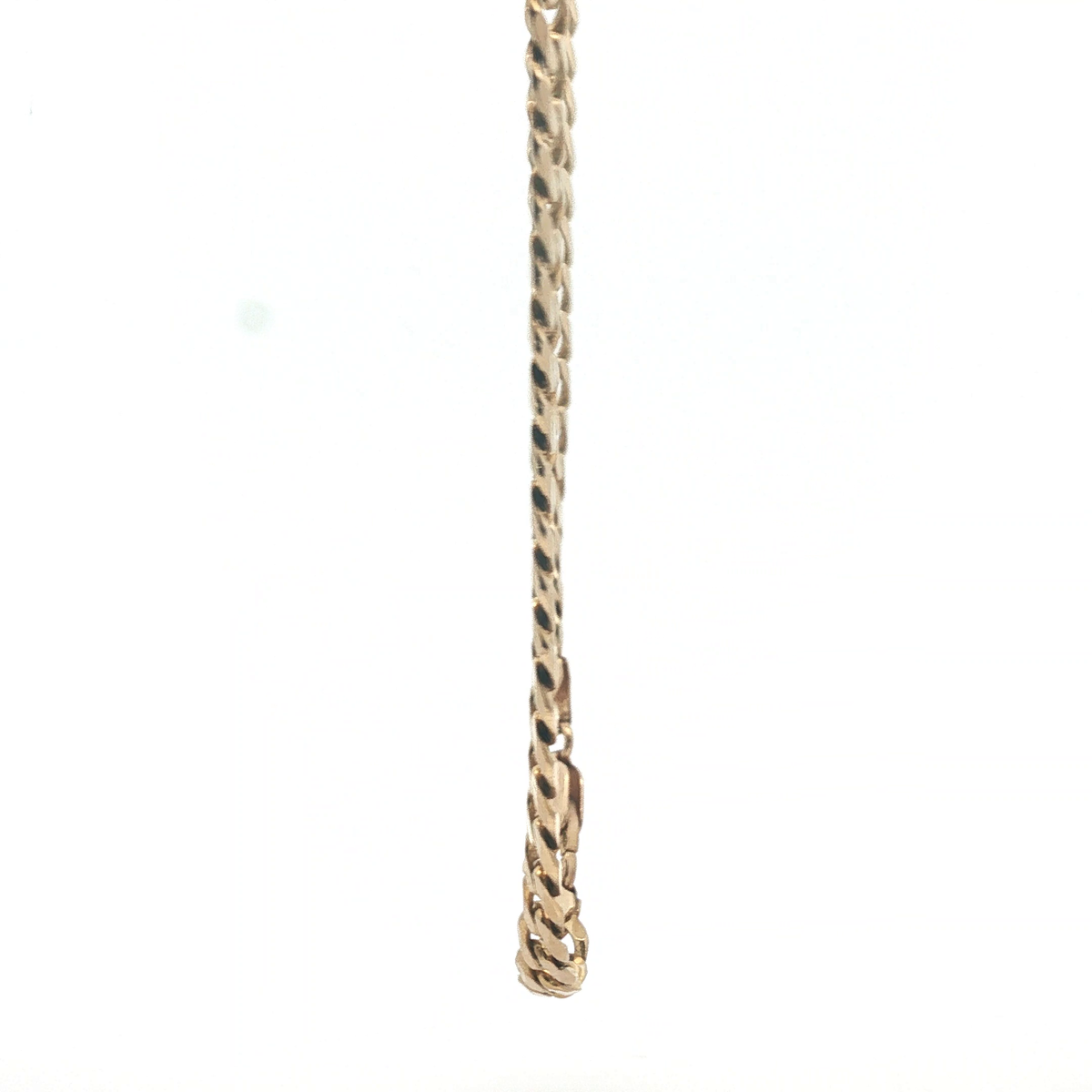 20" - Pre Owned - 9ct - Flat Curb Chain - ( 21.20g )