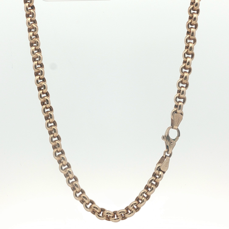 20" - Pre Owned - 9ct - Belcher Chain - ( 17.24g )