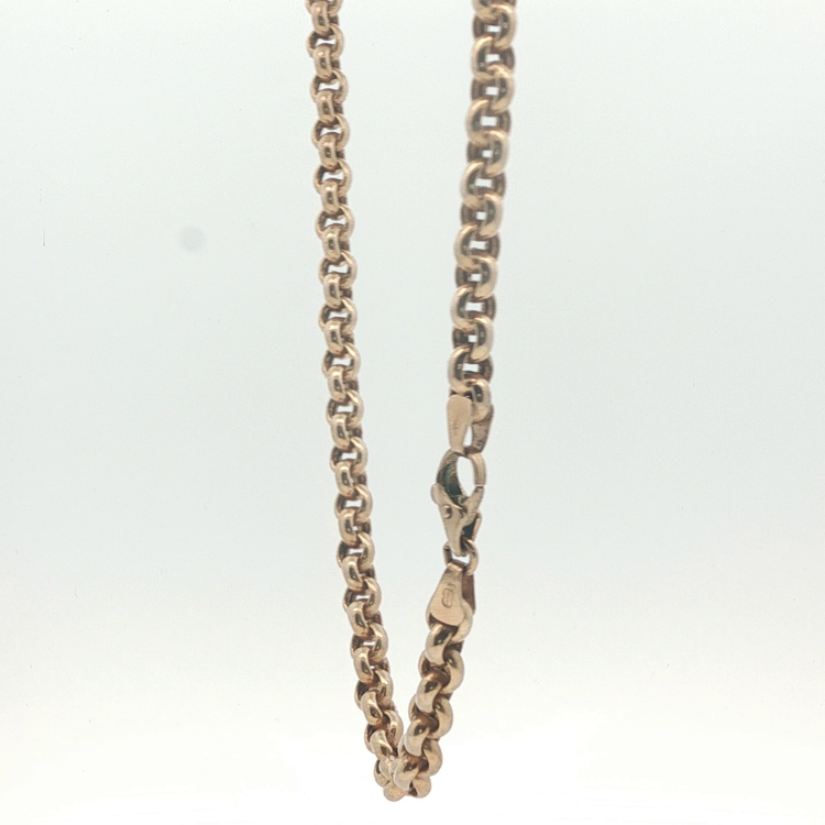 20" - Pre Owned - 9ct - Belcher Chain - ( 17.24g )