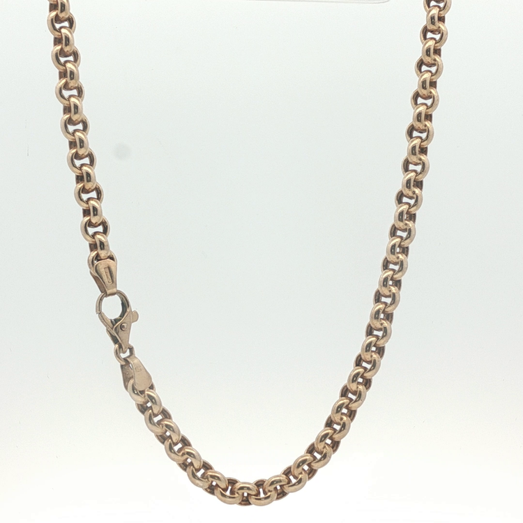 20" - Pre Owned - 9ct - Belcher Chain - ( 17.24g )