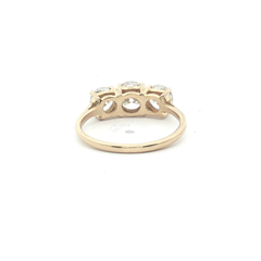 1.50ct Trilogy Diamond Ring – 18ct Yellow Gold - Goldbank Jewellers