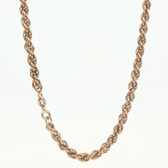 29" - Pre Owned - 9ct - Rope Chain - ( 21.67g ) - Goldbank Jewellers