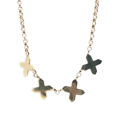 18" - Pre Owned - 9ct - 4 X Belcher Chain - ( 16.48g ) - Goldbank Jewellers