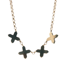 18" - Pre Owned - 9ct - 4 X Belcher Chain - ( 16.48g ) - Goldbank Jewellers