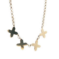 18" - Pre Owned - 9ct - 4 X Belcher Chain - ( 16.48g ) - Goldbank Jewellers