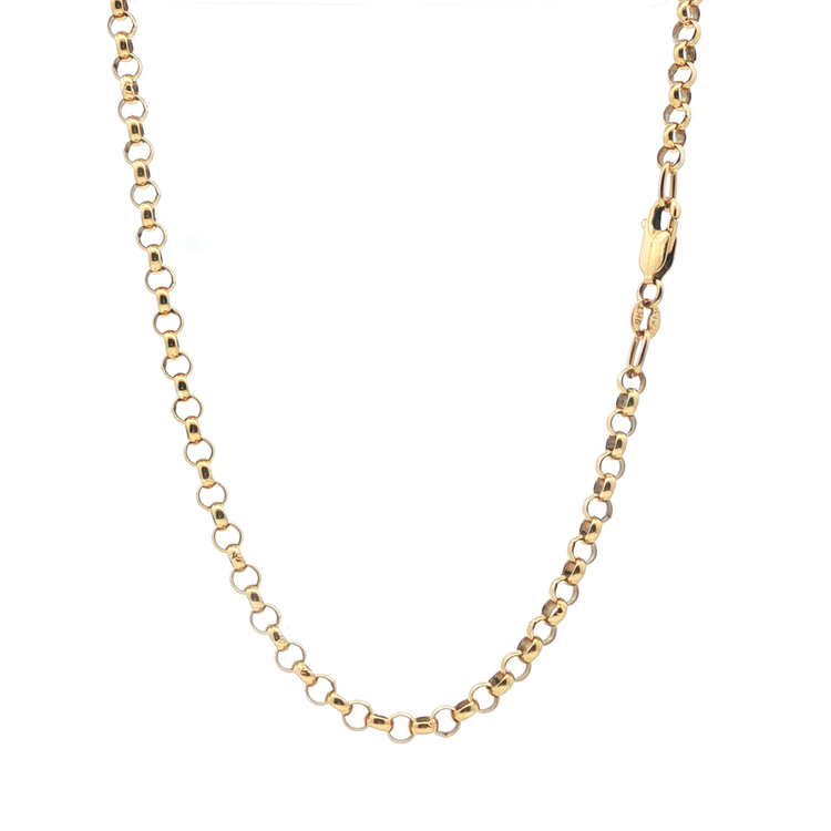 21" - Pre Owned - 9ct - Belcher Chain - ( 12.84g ) - Goldbank Jewellers