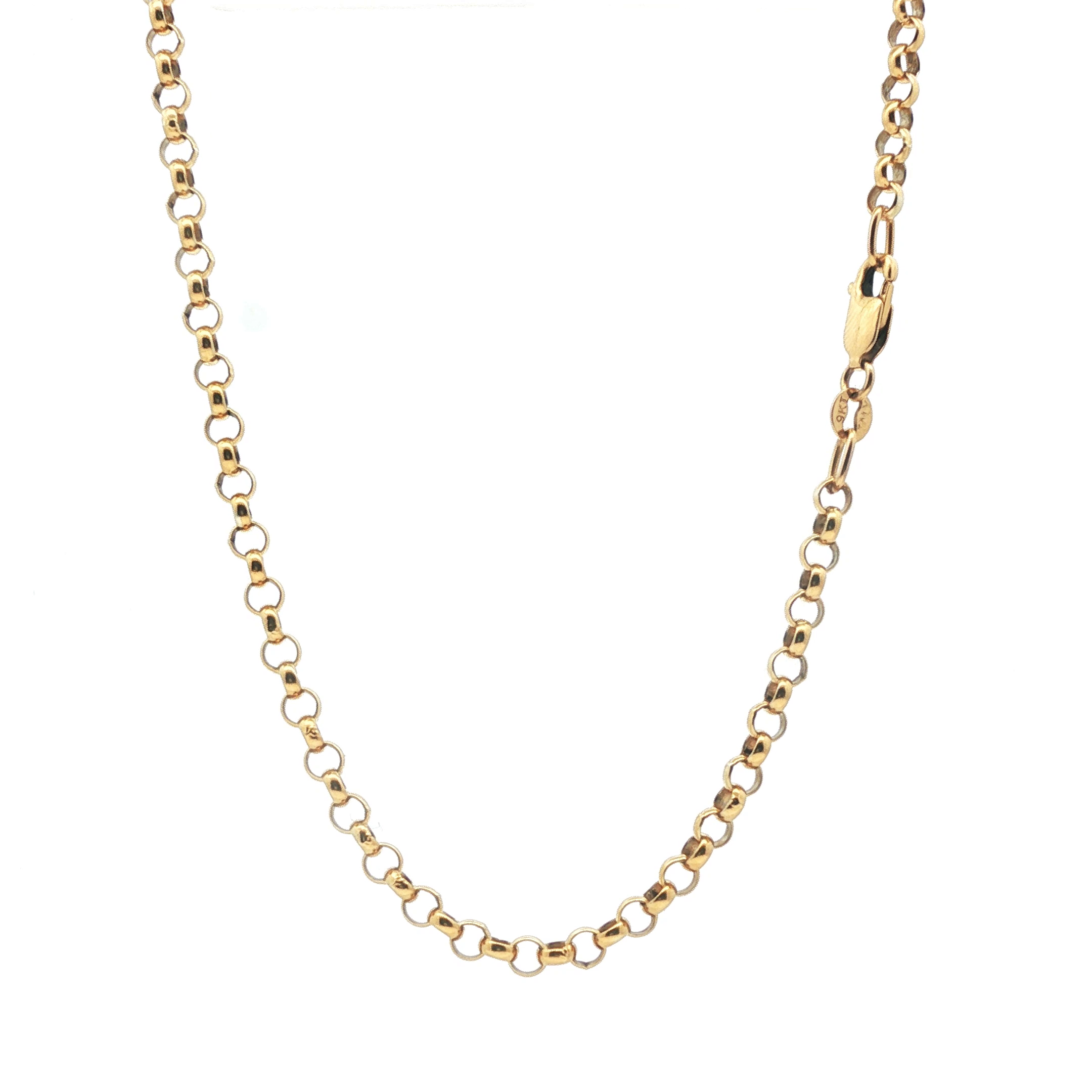 21" - Pre Owned - 9ct - Belcher Chain - ( 12.84g ) - Goldbank Jewellers