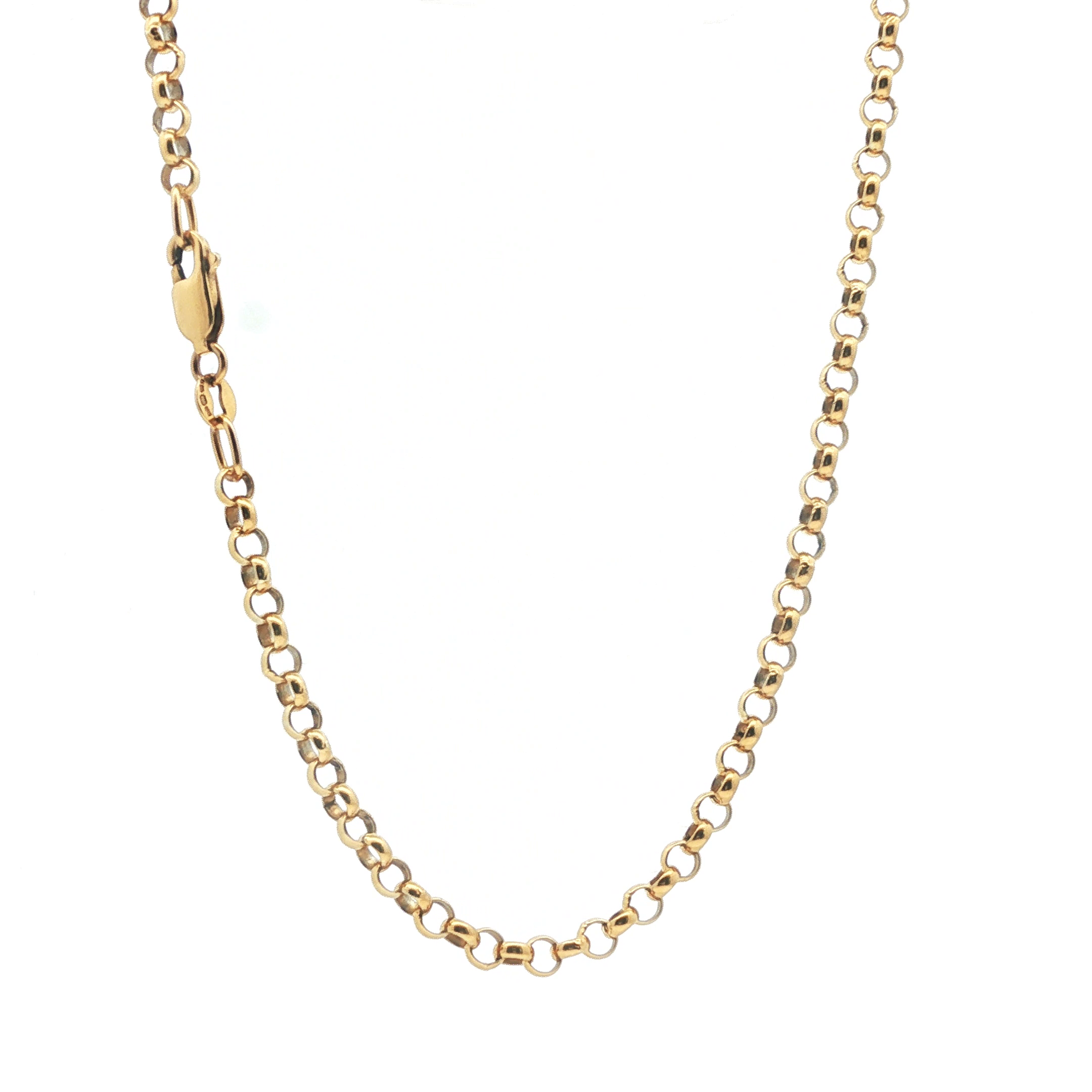 21" - Pre Owned - 9ct - Belcher Chain - ( 12.84g ) - Goldbank Jewellers