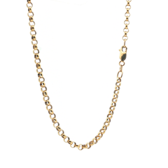 21" - Pre Owned - 9ct - Belcher Chain - ( 12.84g ) - Goldbank Jewellers