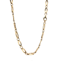 17" - Pre Owned - 9ct - Oval Link Chain - ( 17.57g ) - Goldbank Jewellers