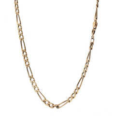 18" - Pre Owned - 9ct - Figaro Link Chain - ( 5.27g ) - Goldbank Jewellers