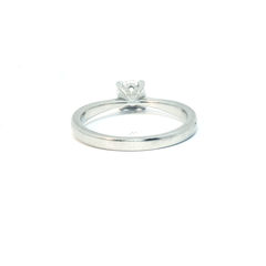 Platinum 0.5ct solitaire G-H SI1 - Goldbank Jewellers