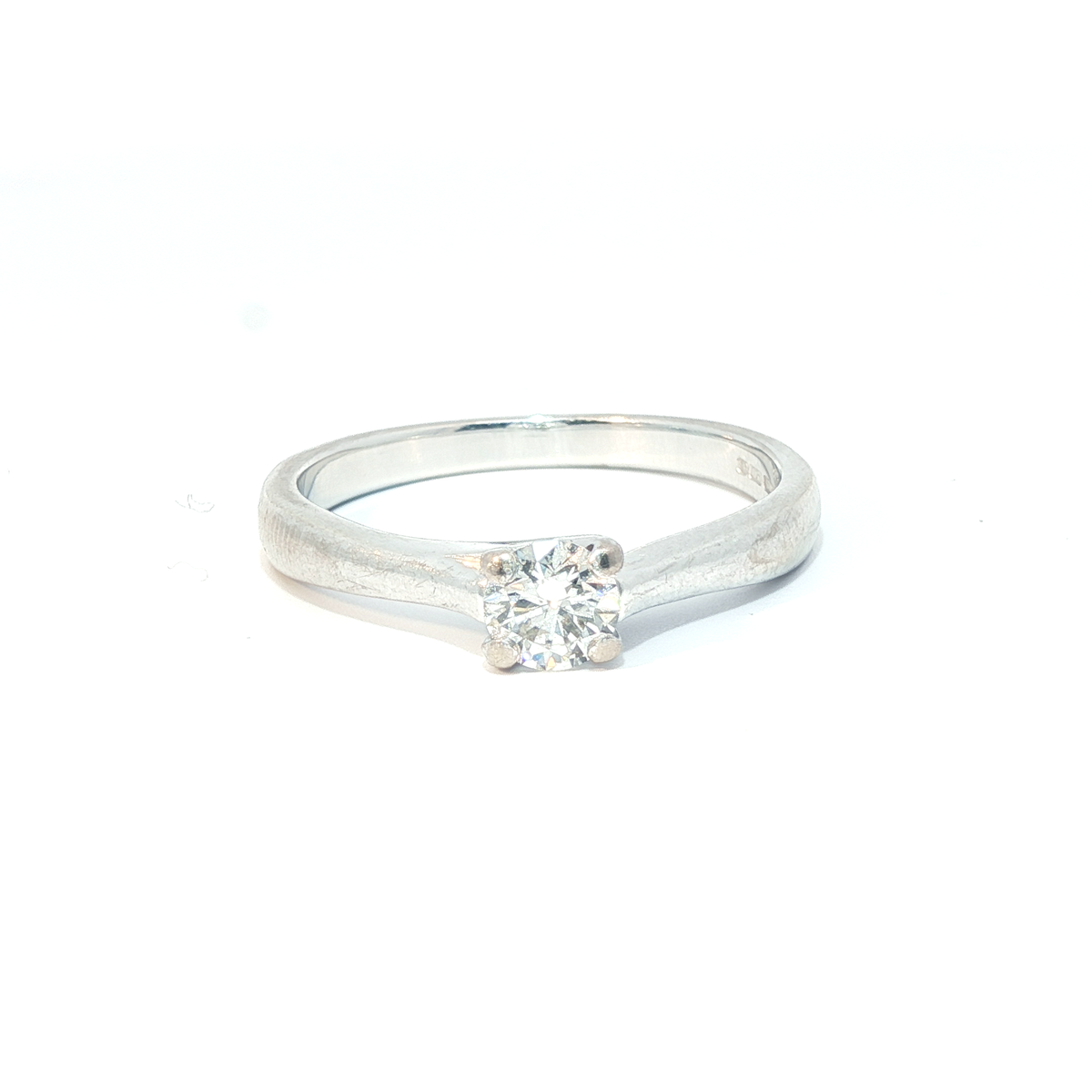 18ct 0.35ct Solitaire SI1/2 H-1 - Goldbank Jewellers