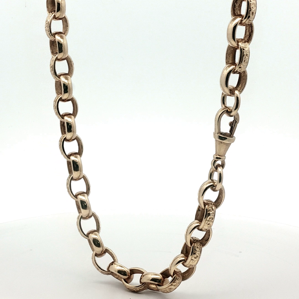22" - Pre Owned - 9ct - Belcher Chain - ( 64.16g ) - Goldbank Jewellers
