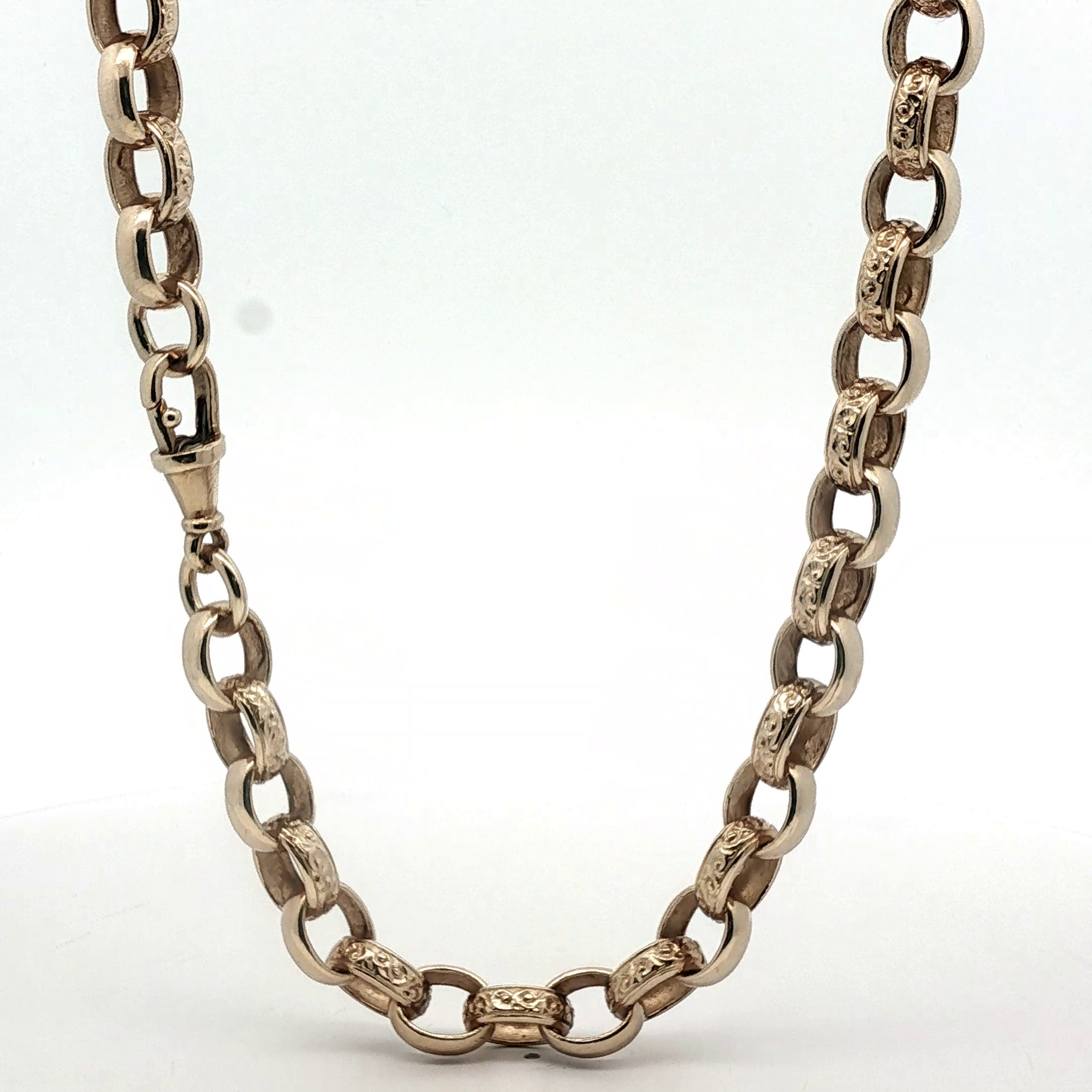 22" - Pre Owned - 9ct - Belcher Chain - ( 64.16g ) - Goldbank Jewellers