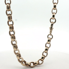 22" - Pre Owned - 9ct - Belcher Chain - ( 64.16g ) - Goldbank Jewellers