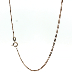 20" - Pre Owned - 9ct - Flat Curb Chain - ( 6.75g ) - Goldbank Jewellers