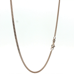 20" - Pre Owned - 9ct - Flat Curb Chain - ( 6.75g ) - Goldbank Jewellers