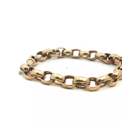 9" - Pre Owned - 9ct - Belcher Bracelet - ( 20.26g ) - Goldbank Jewellers