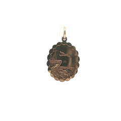 6" - Pre Owned - 9ct - St Christopher pendant - ( 5.49g ) - Goldbank Jewellers