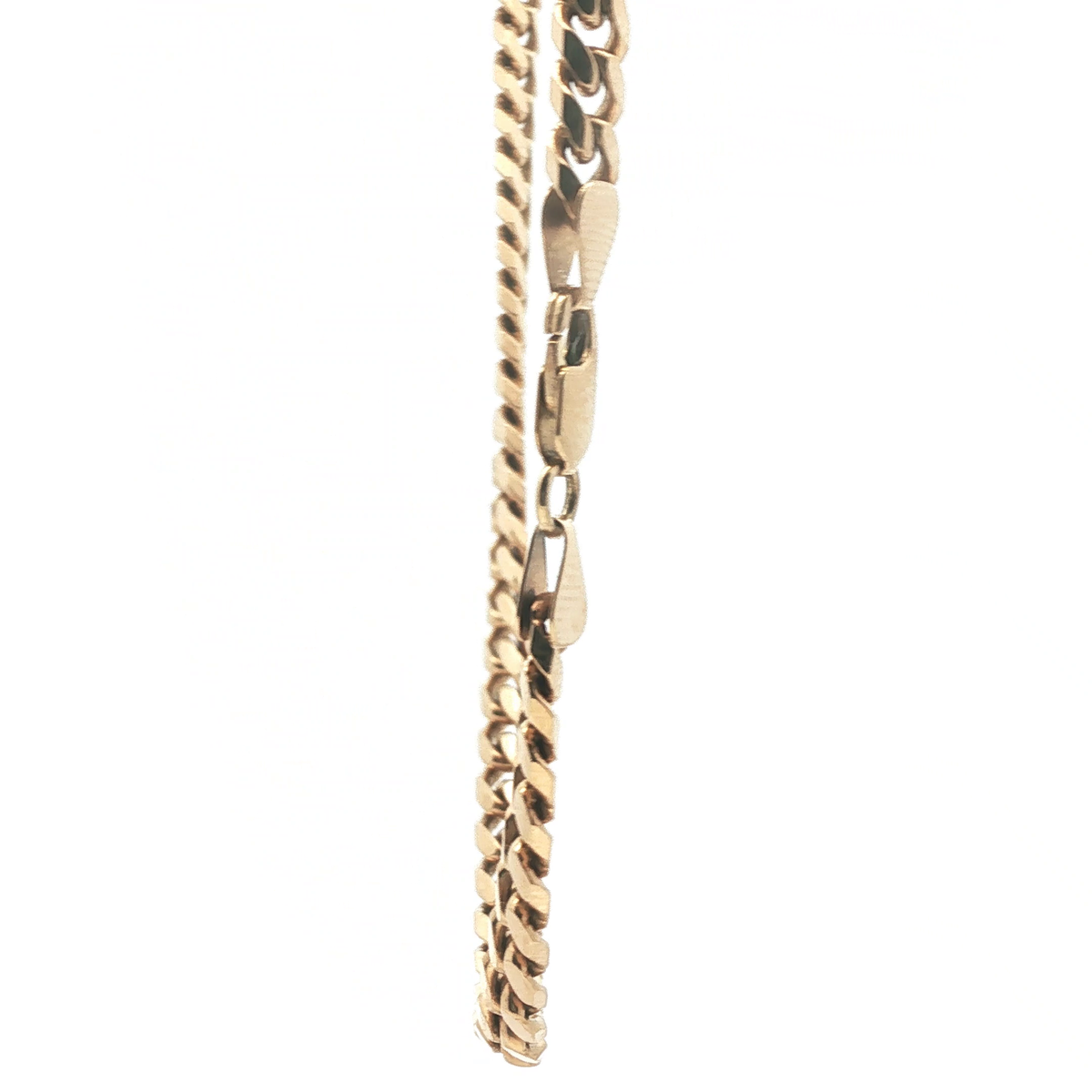 20" - Pre Owned - 9ct - Cubin Chain - ( 37.88g ) - Goldbank Jewellers