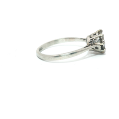 1.65ct Round Brilliant Diamond Solitaire Ring – White Gold (SI1–SI2, G–H)