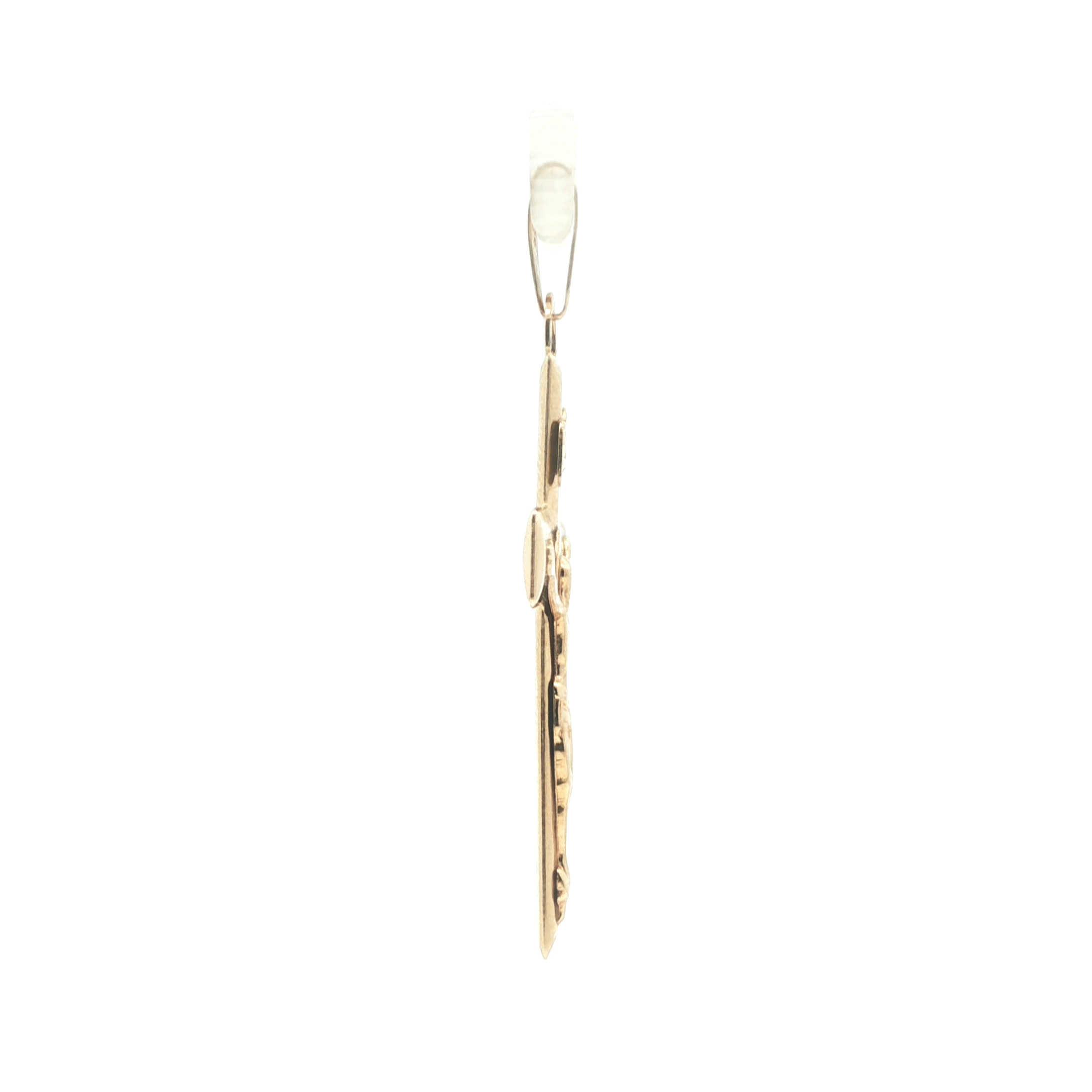 1.5" - Pre Owned - 9ct - Crucifix Pendant - ( 1.67g ) - Goldbank Jewellers