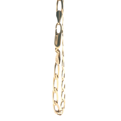 21" - Pre Owned - 9ct - Open Curb Chain - ( 21.38g ) - Goldbank Jewellers