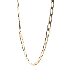 21" - Pre Owned - 9ct - Open Curb Chain - ( 21.38g ) - Goldbank Jewellers