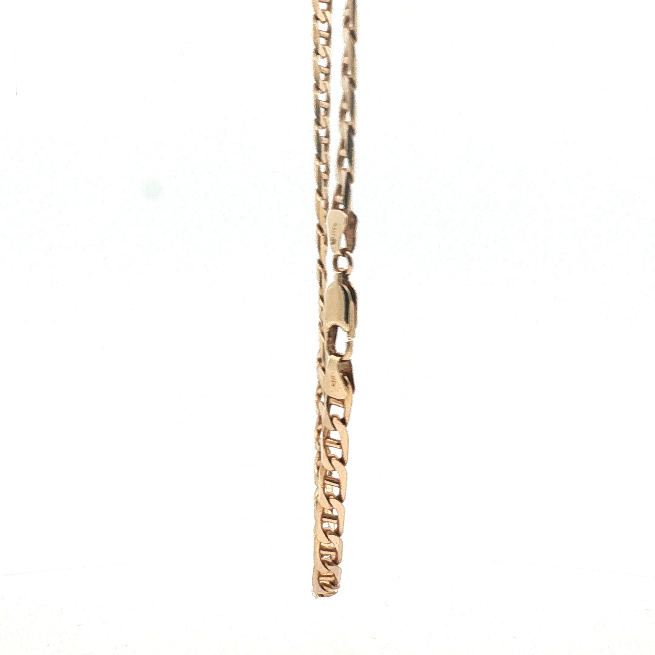 20" - Pre Owned - 9ct - Mariner Link Chain - ( 16.64g ) - Goldbank Jewellers