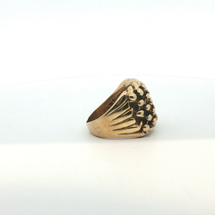 Size X.5 - Pre Owned - 9ct - 5 Row Keeper Ring - ( 14.58g ) - Goldbank Jewellers