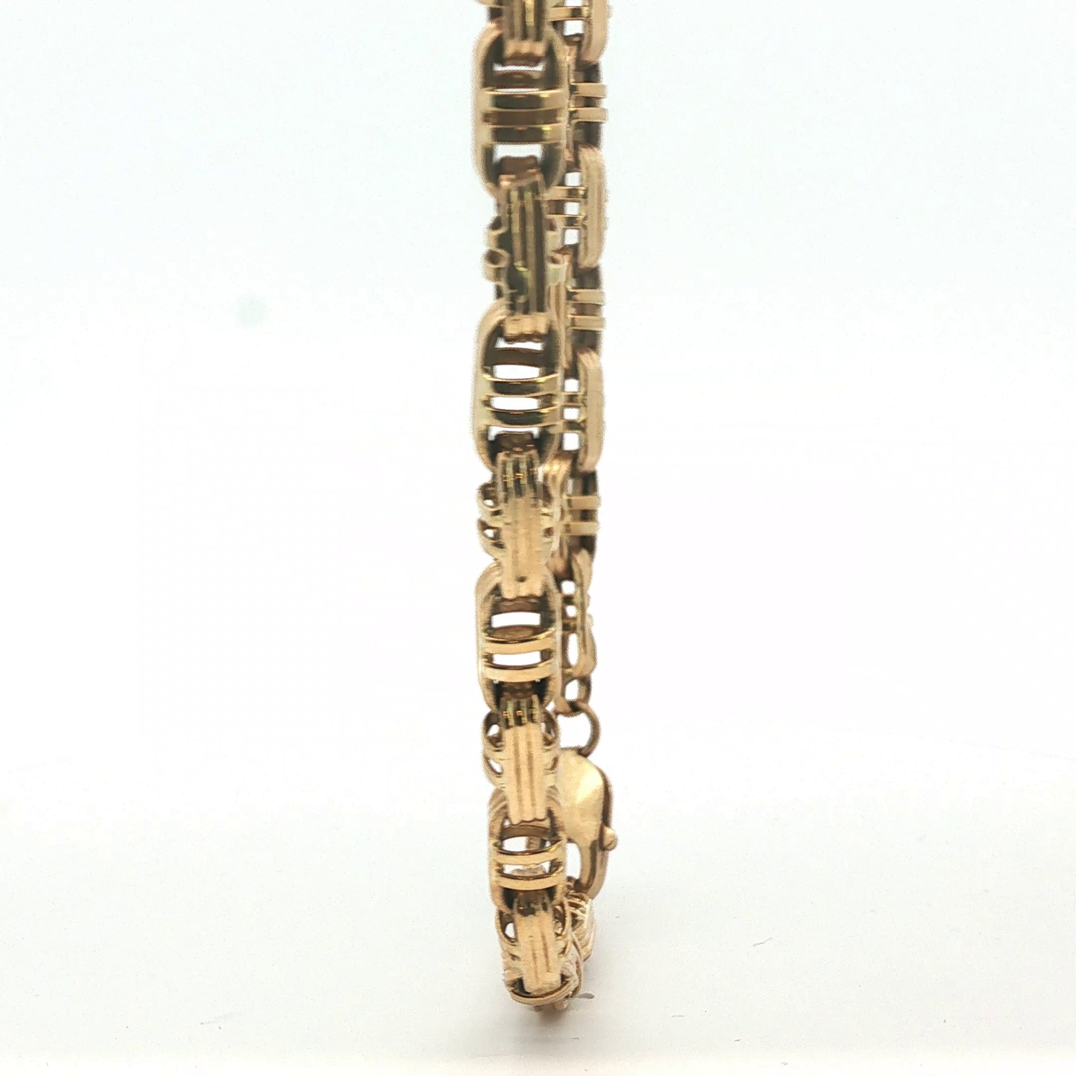 35" - Pre Owned - 9ct - Oval Box Link Chain - ( 56.46g ) - Goldbank Jewellers