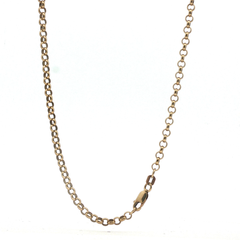 20" - Pre Owned - 9ct - Belcher Chain Necklace - ( 11.56g ) - Goldbank Jewellers