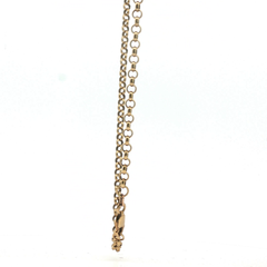 20" - Pre Owned - 9ct - Belcher Chain Necklace - ( 11.56g ) - Goldbank Jewellers