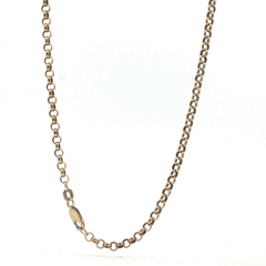 20" - Pre Owned - 9ct - Belcher Chain Necklace - ( 11.56g ) - Goldbank Jewellers
