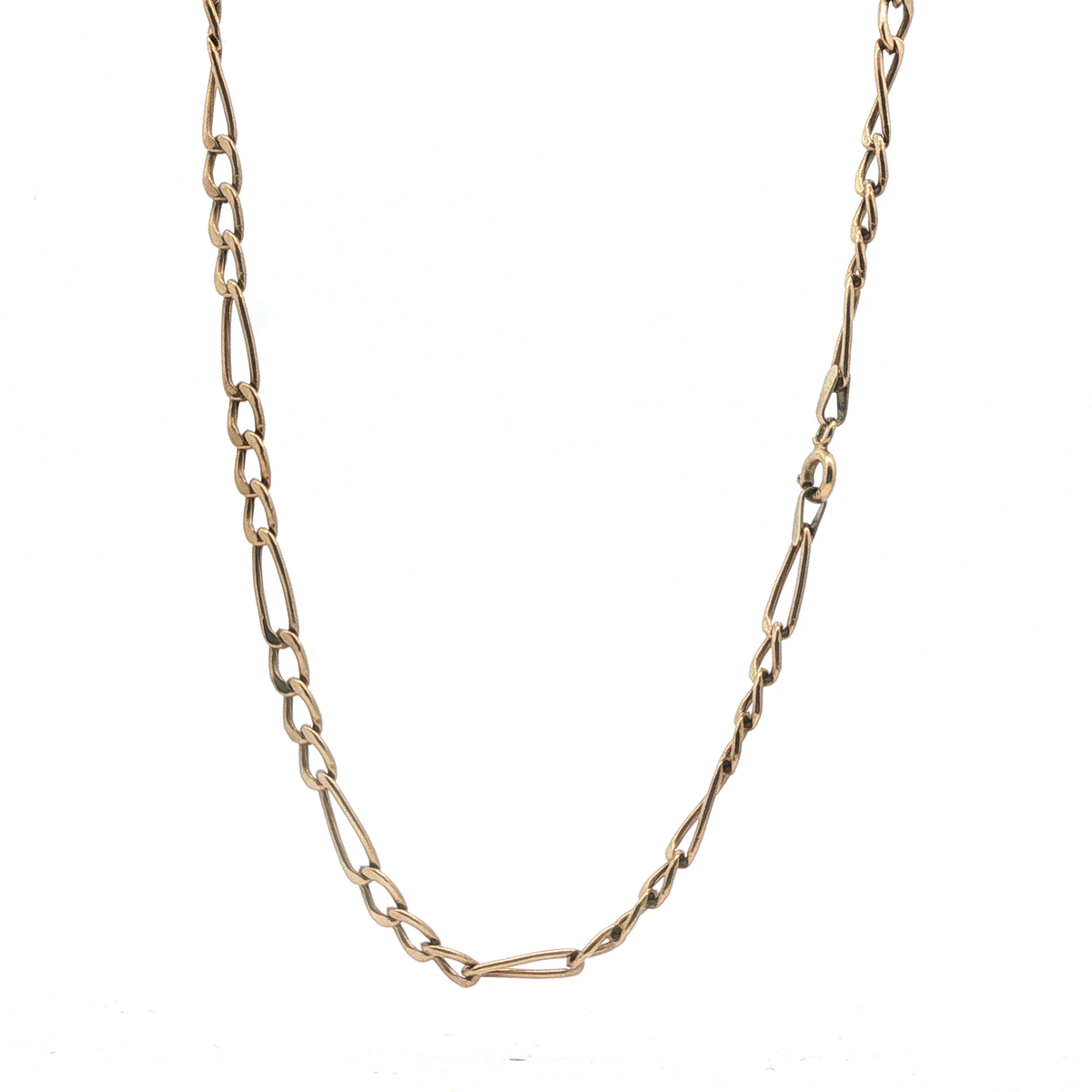 23" - Pre Owned - 9ct - Figaro Link Chain - ( 5.00g ) - Goldbank Jewellers