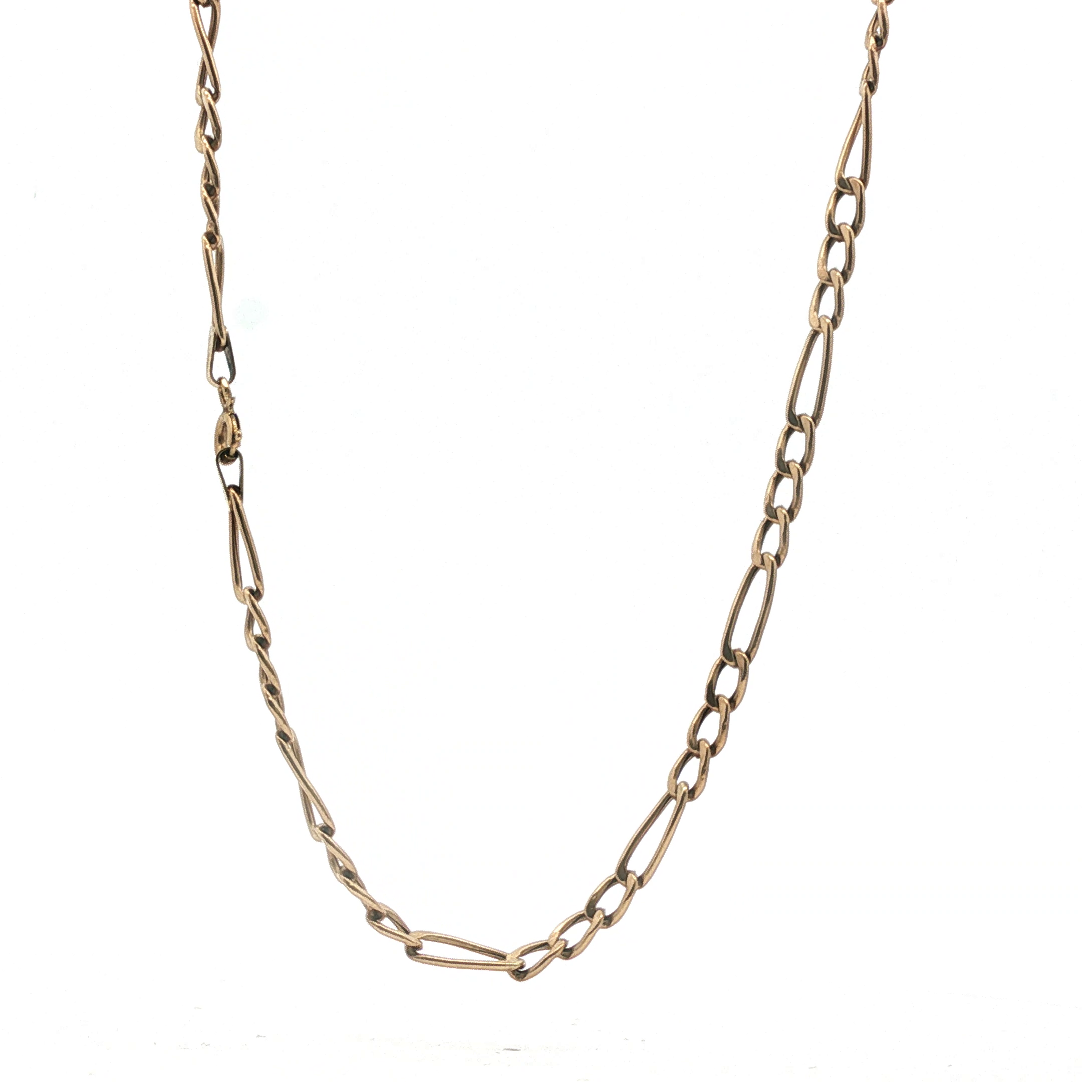 23" - Pre Owned - 9ct - Figaro Link Chain - ( 5.00g ) - Goldbank Jewellers