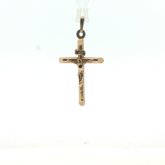1.5" x 0.5" - Pre Owned - 9ct - Crucifix Pendant - ( 1.19g )