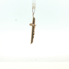 1.5" x 0.5" - Pre Owned - 9ct - Crucifix Pendant - ( 1.19g )